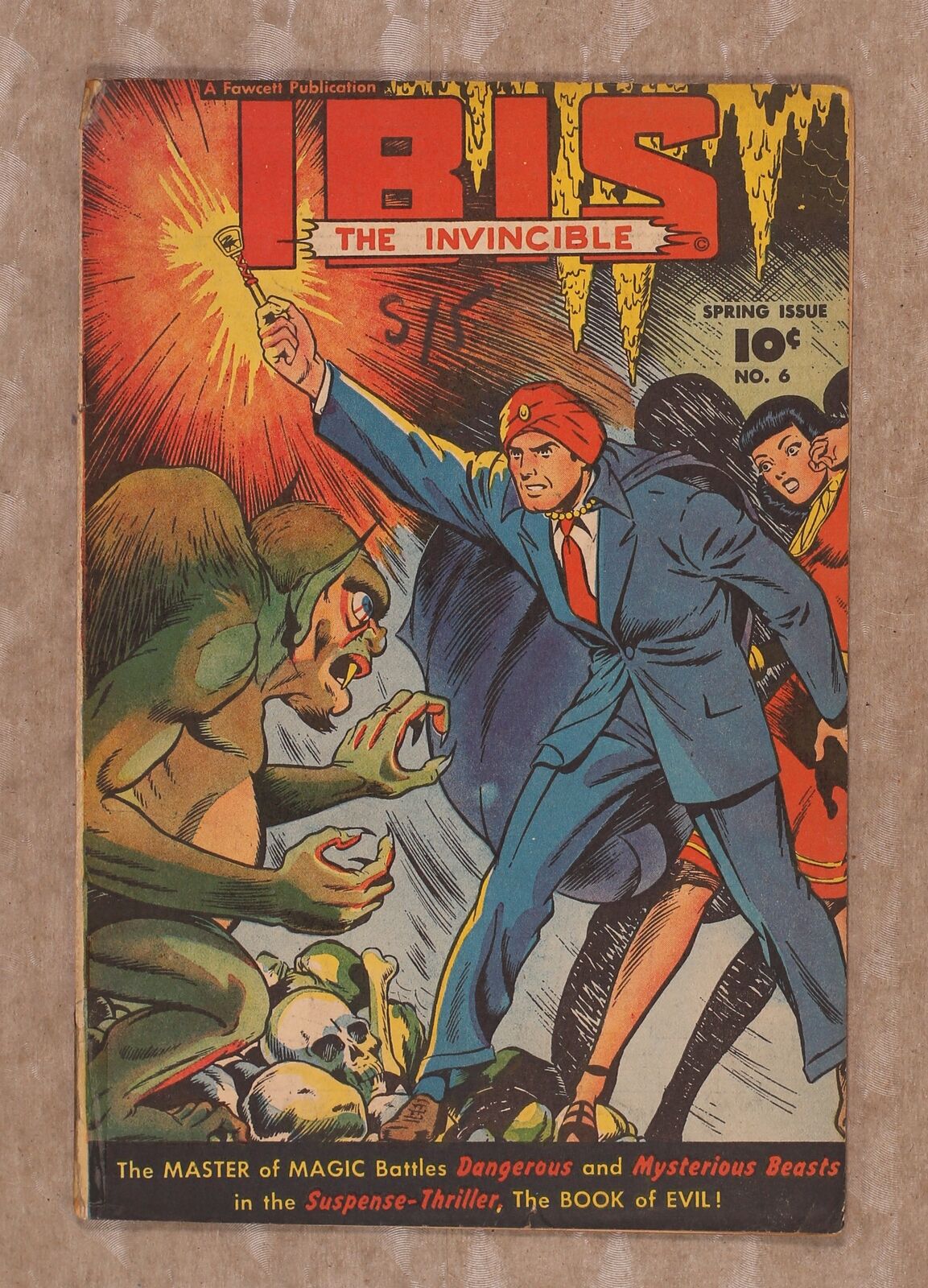 Ibis the Invincible #6 GD/VG 3.0 1948