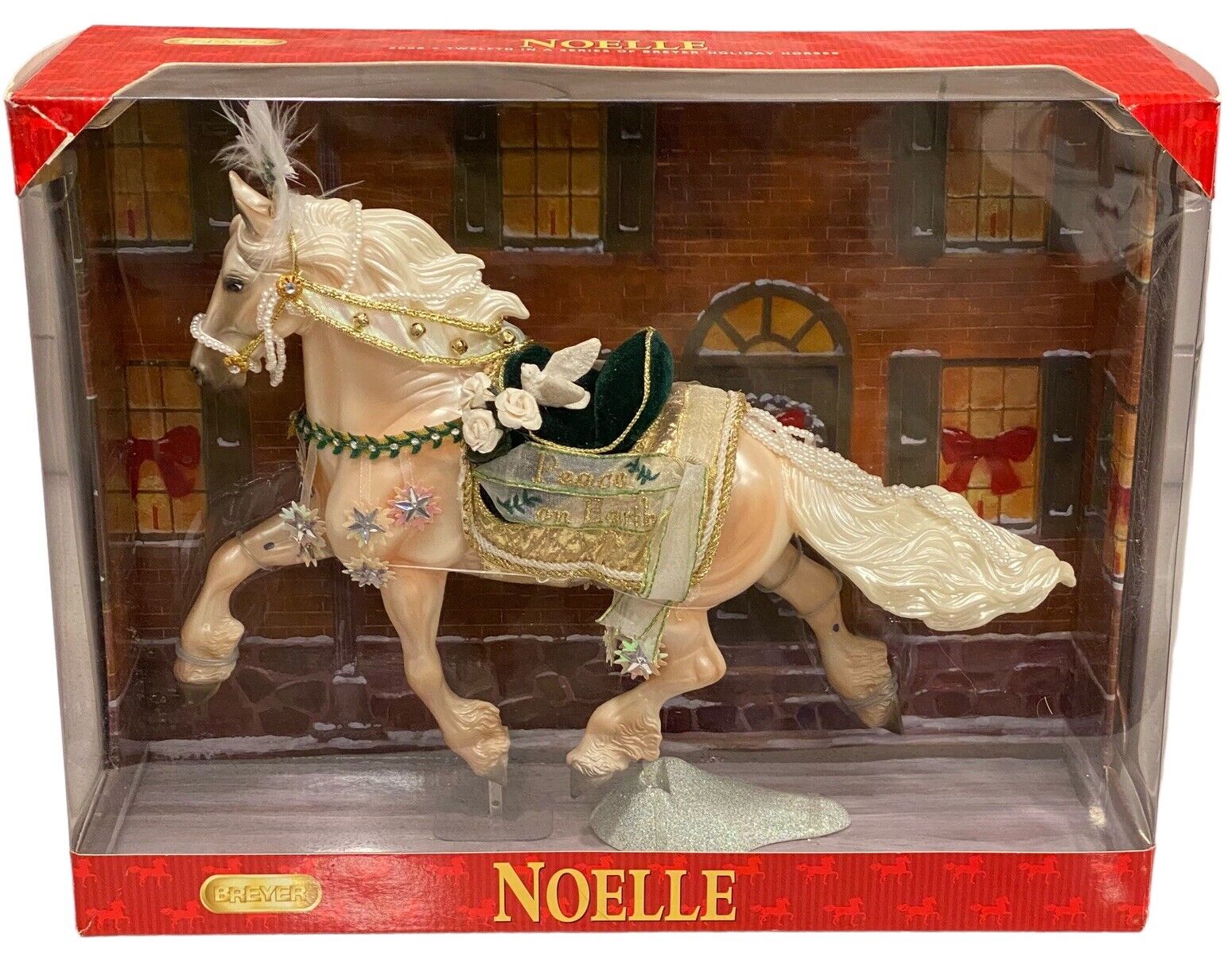 Breyer Holiday Horse 2008 Noelle Peace on Earth #700108 New Open Box Read