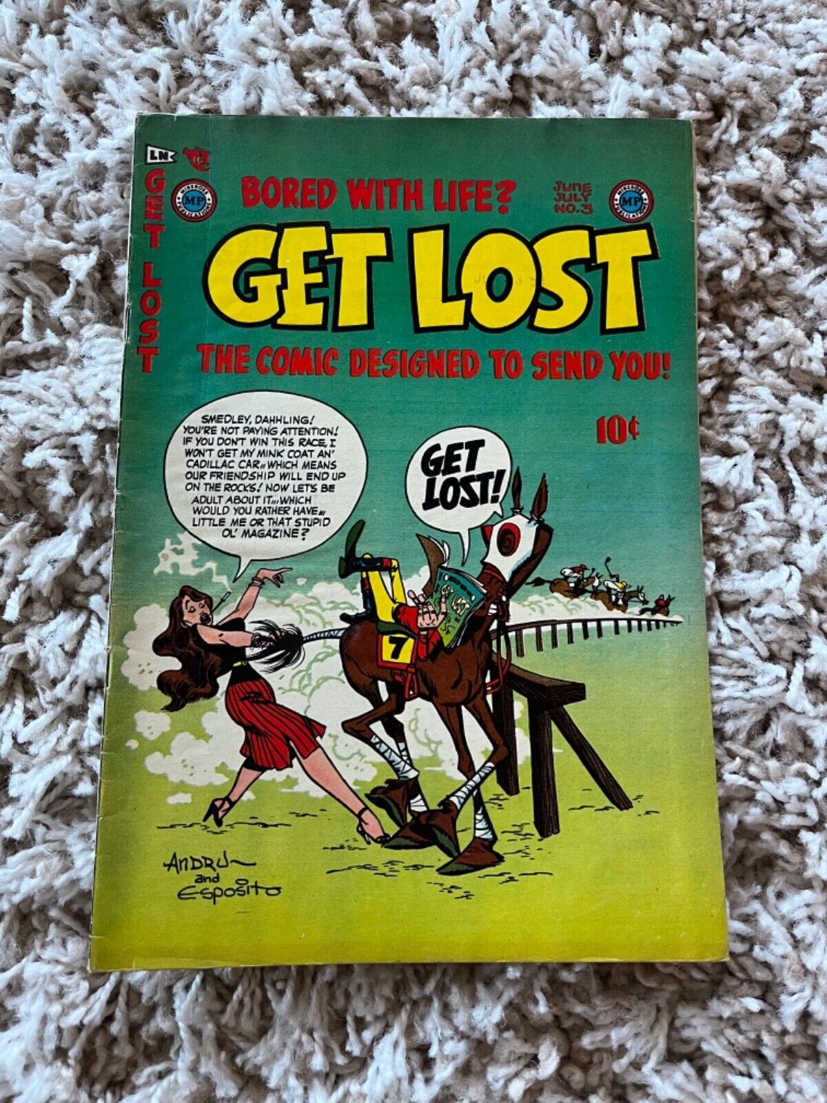 Get Lost #3 FN 6.0 1954