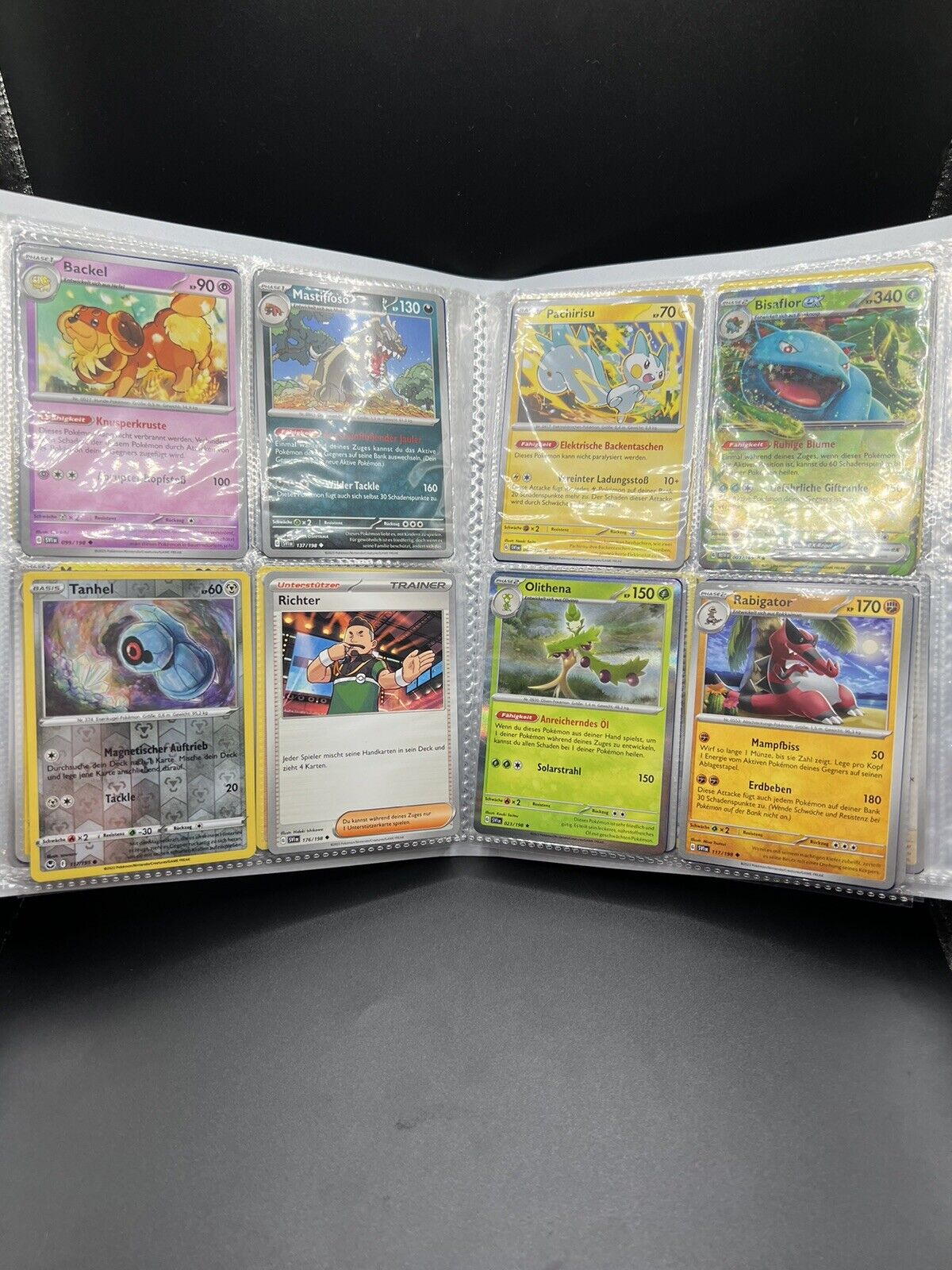 Pokemon Cards 50 Piece Collection German incl. Scrapbook
