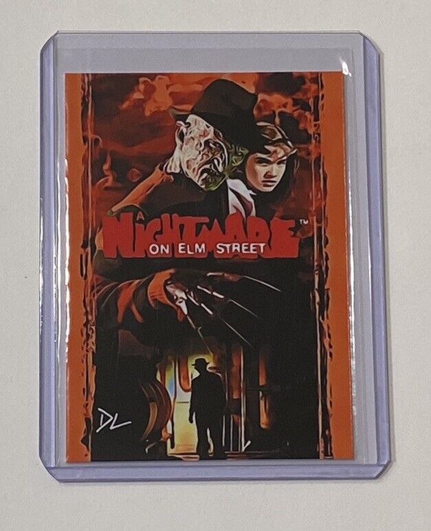 A Nightmare On Elm Street Limited Edition Artist Signed Freddy Krueger Card 4/10