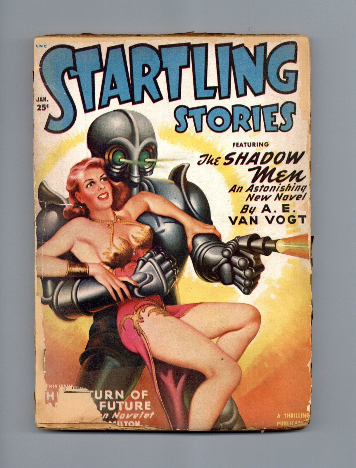Startling Stories Pulp Jan 1950 Vol. 20 #3 FR