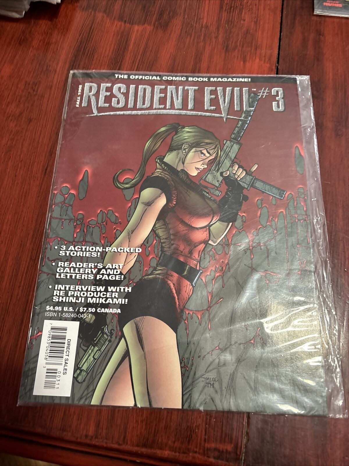 Resident Evil #3 Official Comic Book Magazine Fall 1998 Wildstorm