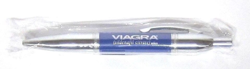 Drug Rep VIAGRA Collectible Metal Pen RARE
