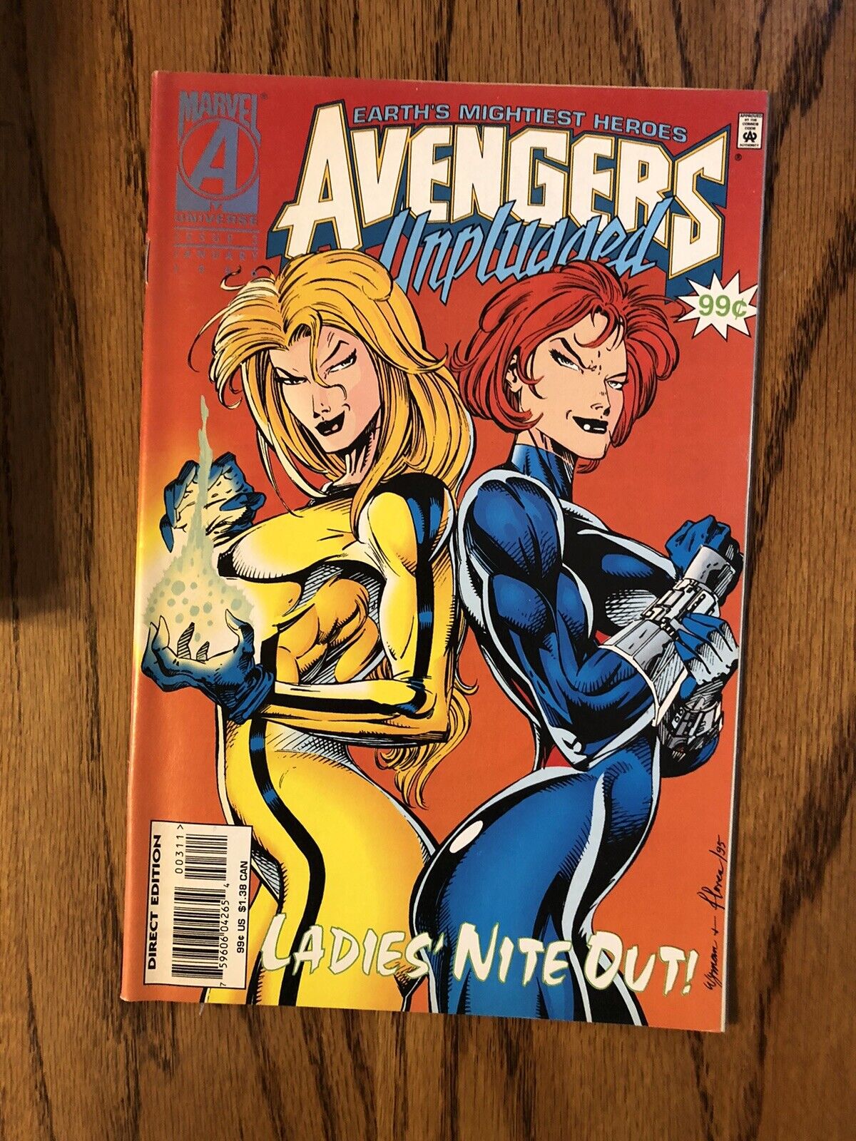 Marvel Comics Avengers Unplugged #3 (January 1996)
