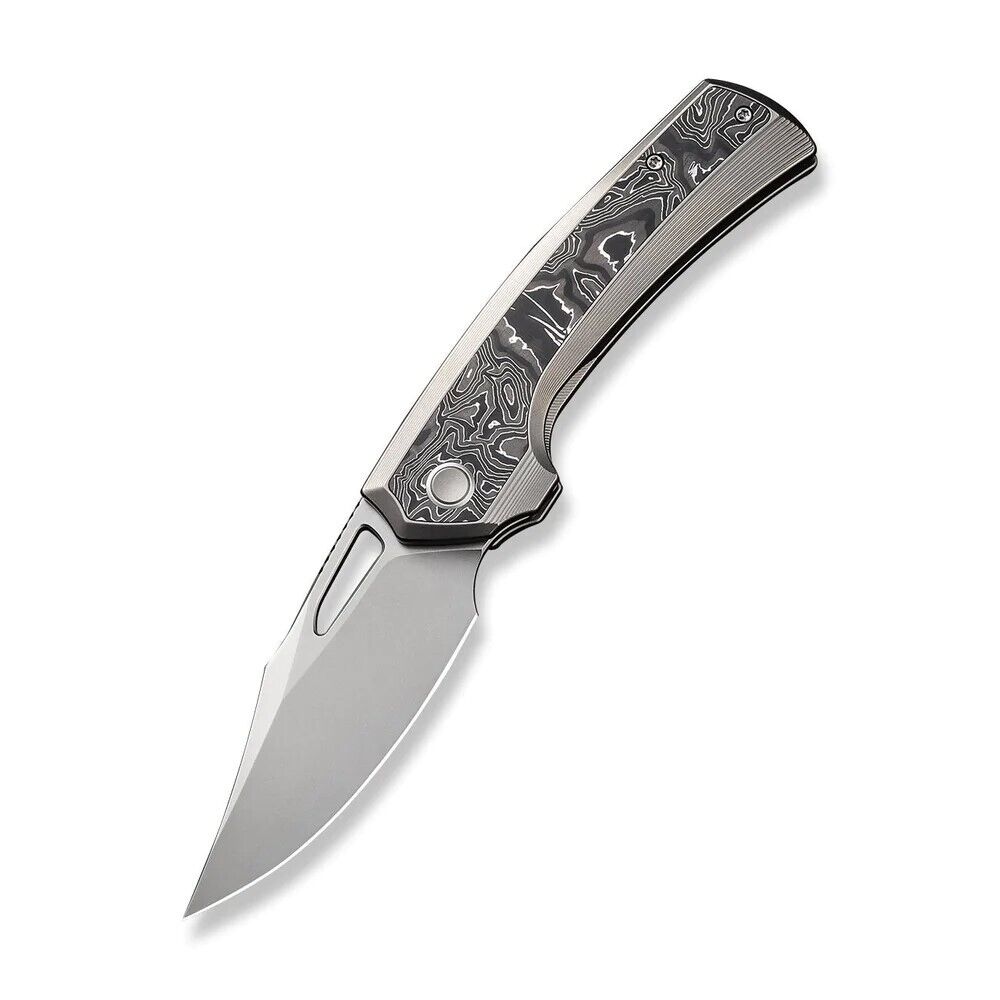 WE KNIFE Nefaris 22040F-2 FrameLock Titanium Carbon Fiber CPM-20CV Pocket Knives