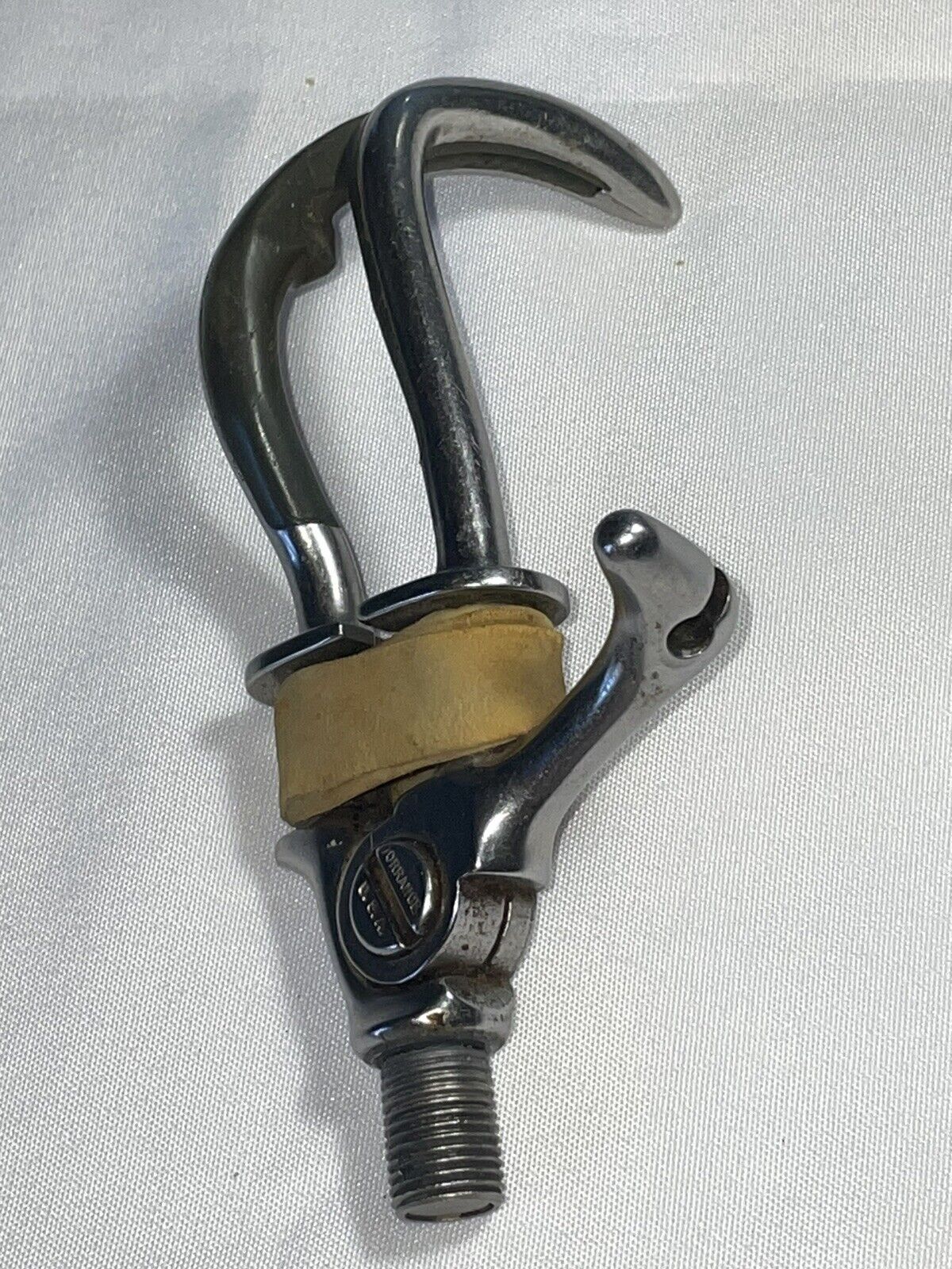 Hosmer Dorrance 5X Prosthetic Left Hook, Stainless Steel, w/Nitryl, Flawless