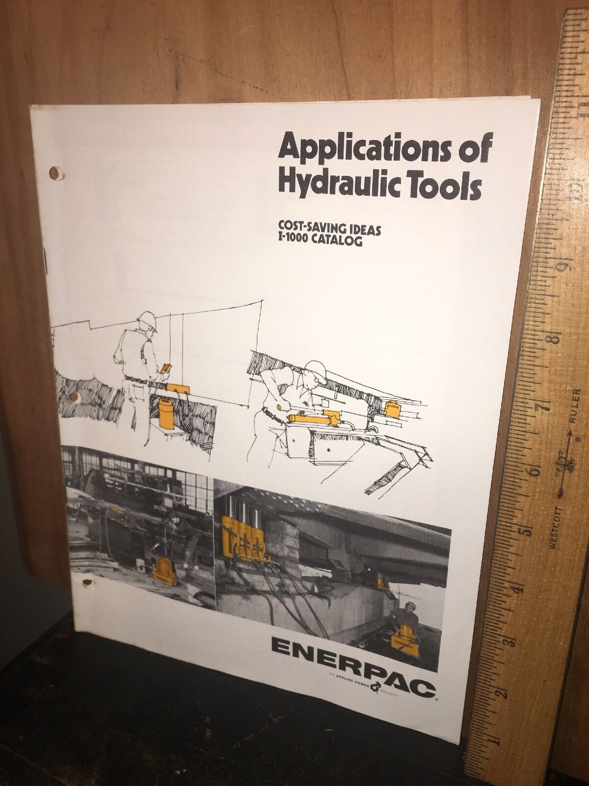 ENERPAC HYDRAULIC TOOLS VINTAGE Brochure 