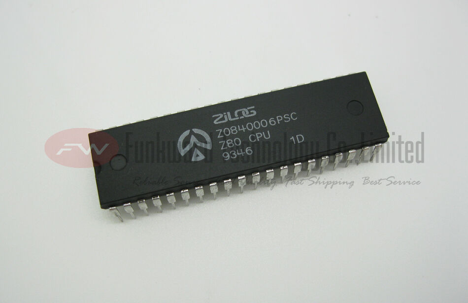 Zilog Z0840006PSC Z80-CPU NMOS/CMOS CPU DIP40 x1PC