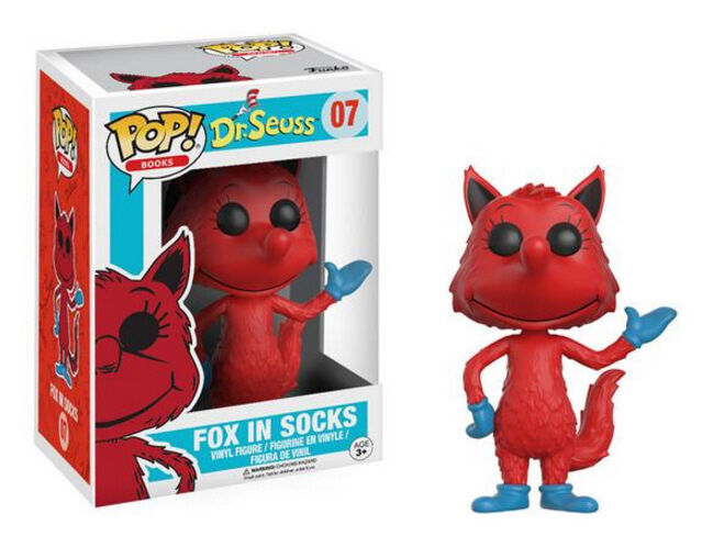Pop Books: Dr. Seuss - Fox In Socks FUNKO #7