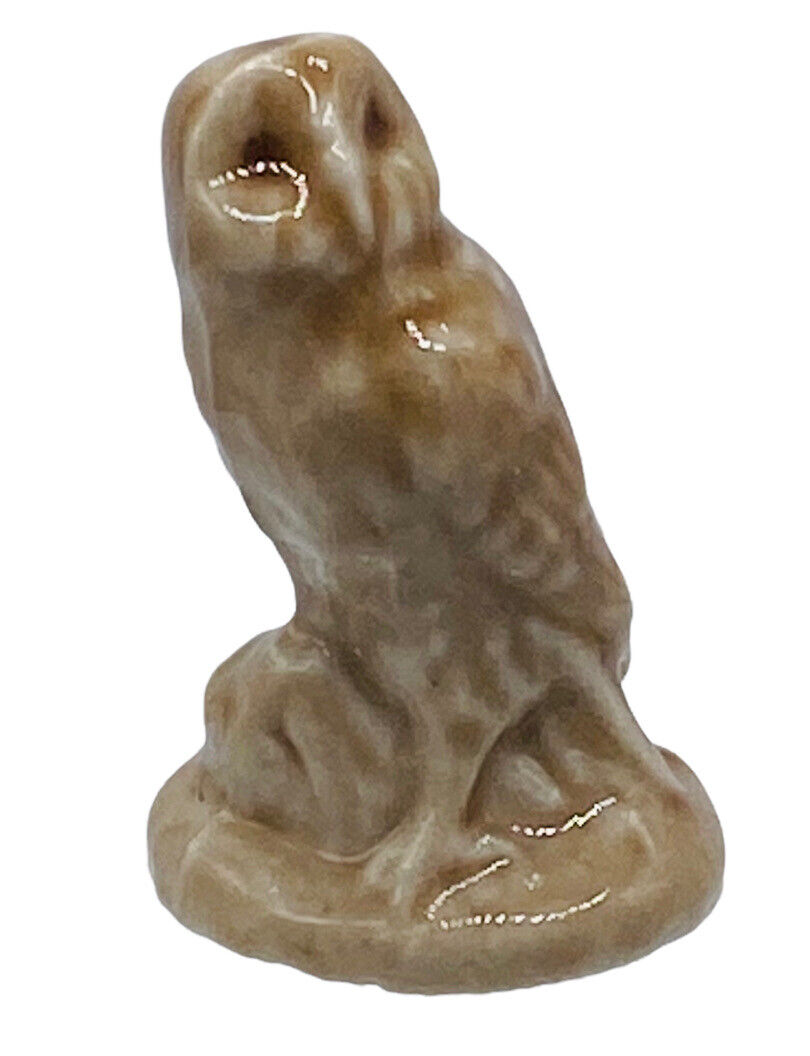 Wade Whimsie Barn Owl Figurine Endangered Animals