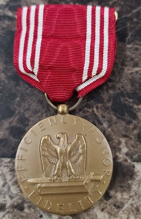 WW-2 Army Good Conduct Medal with Sewn Brooch #2 