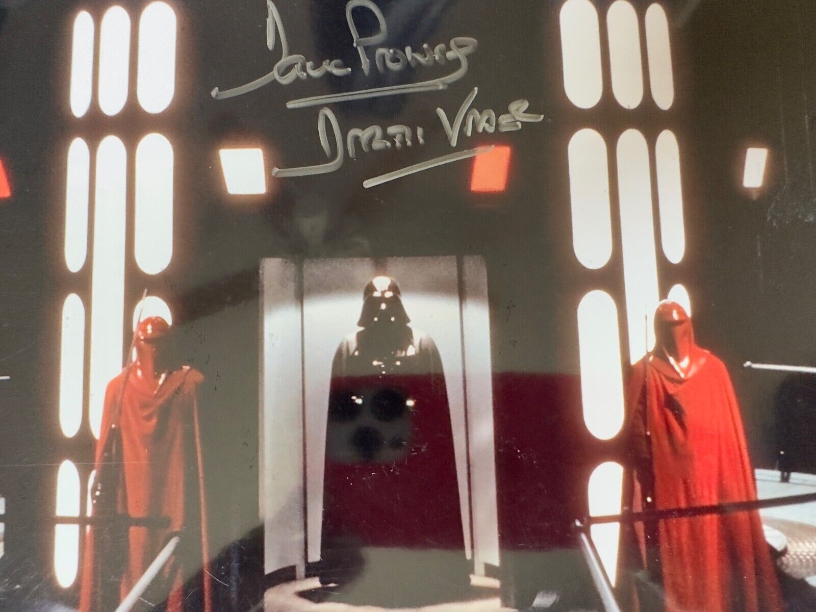 Dave Prowse Signed Star Wars Darth Vader
