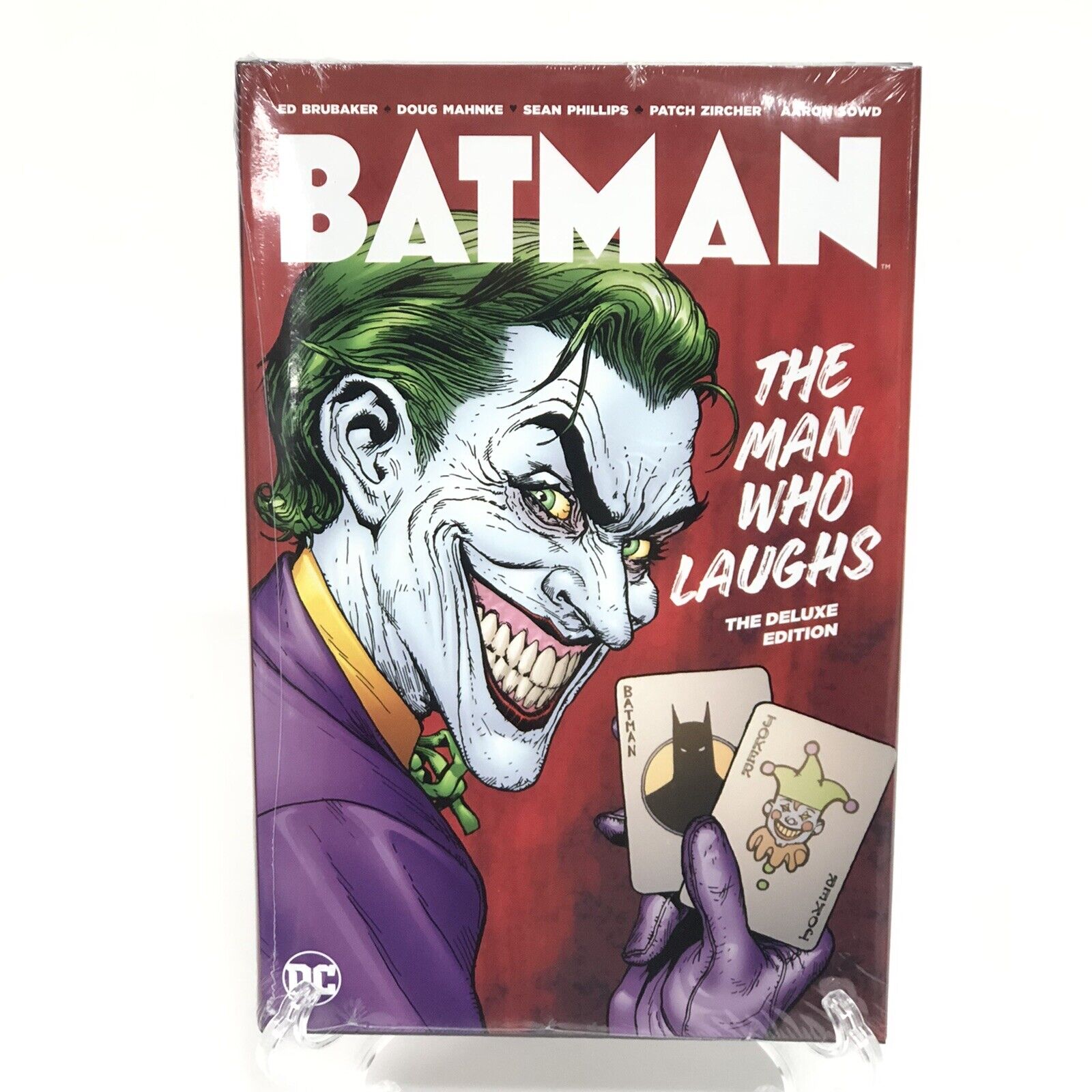 Batman The Man Who Laughs Deluxe Edition New DC Comics HC Hardcover Sealed