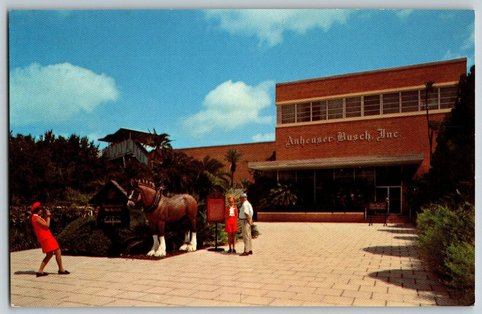 Tampa, Florida - Anheuser-Busch's Famous Brewery - Vintage Postcard - Unposted