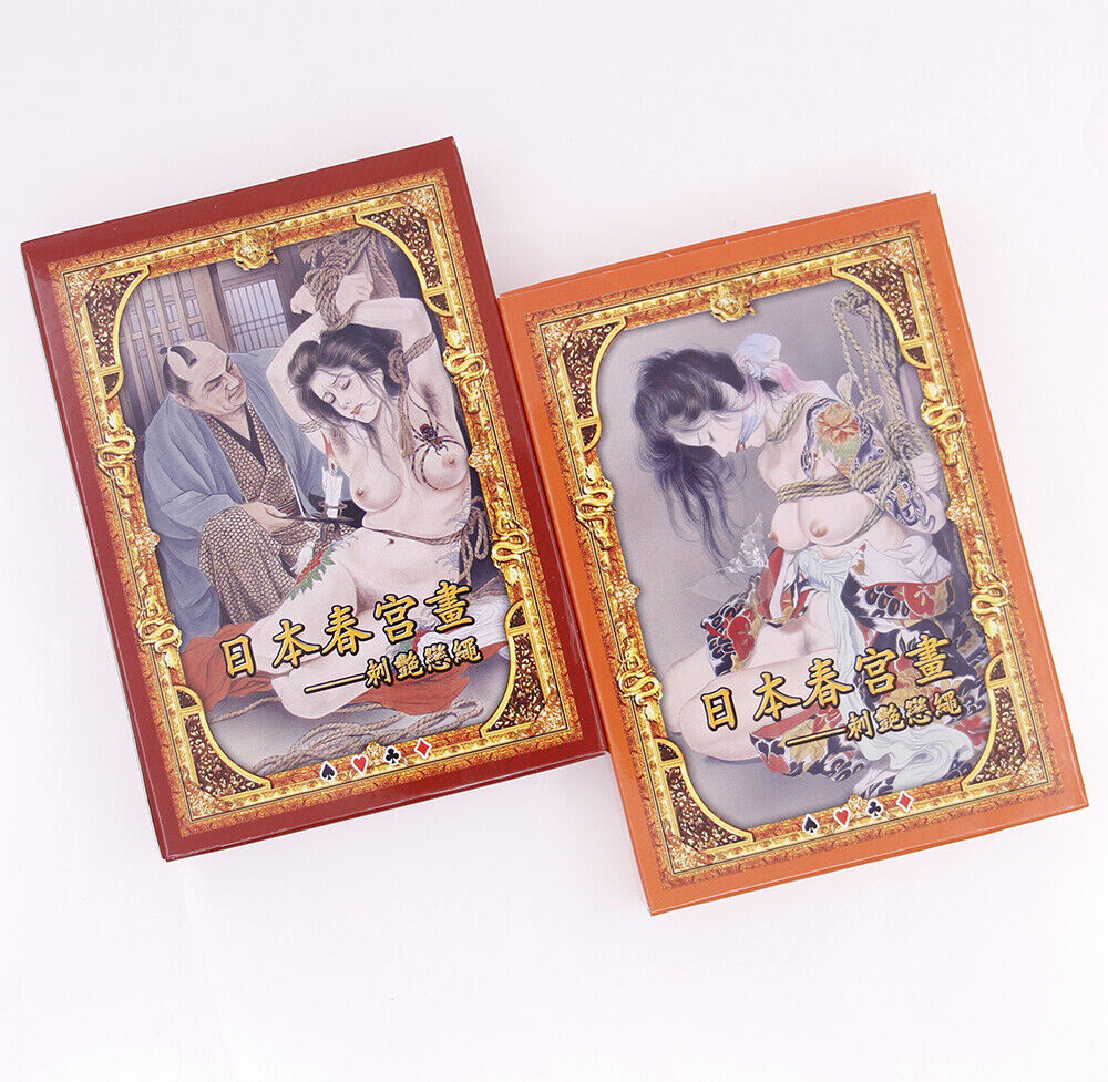 2 Decks Japan Sex Poker Playing Cards Art Collectible Game New Large Size