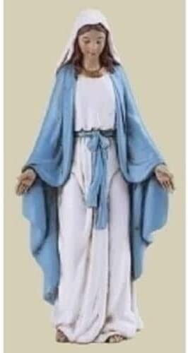 Our Lady of Grace Virgin Mary Religious Figurine 4 inch