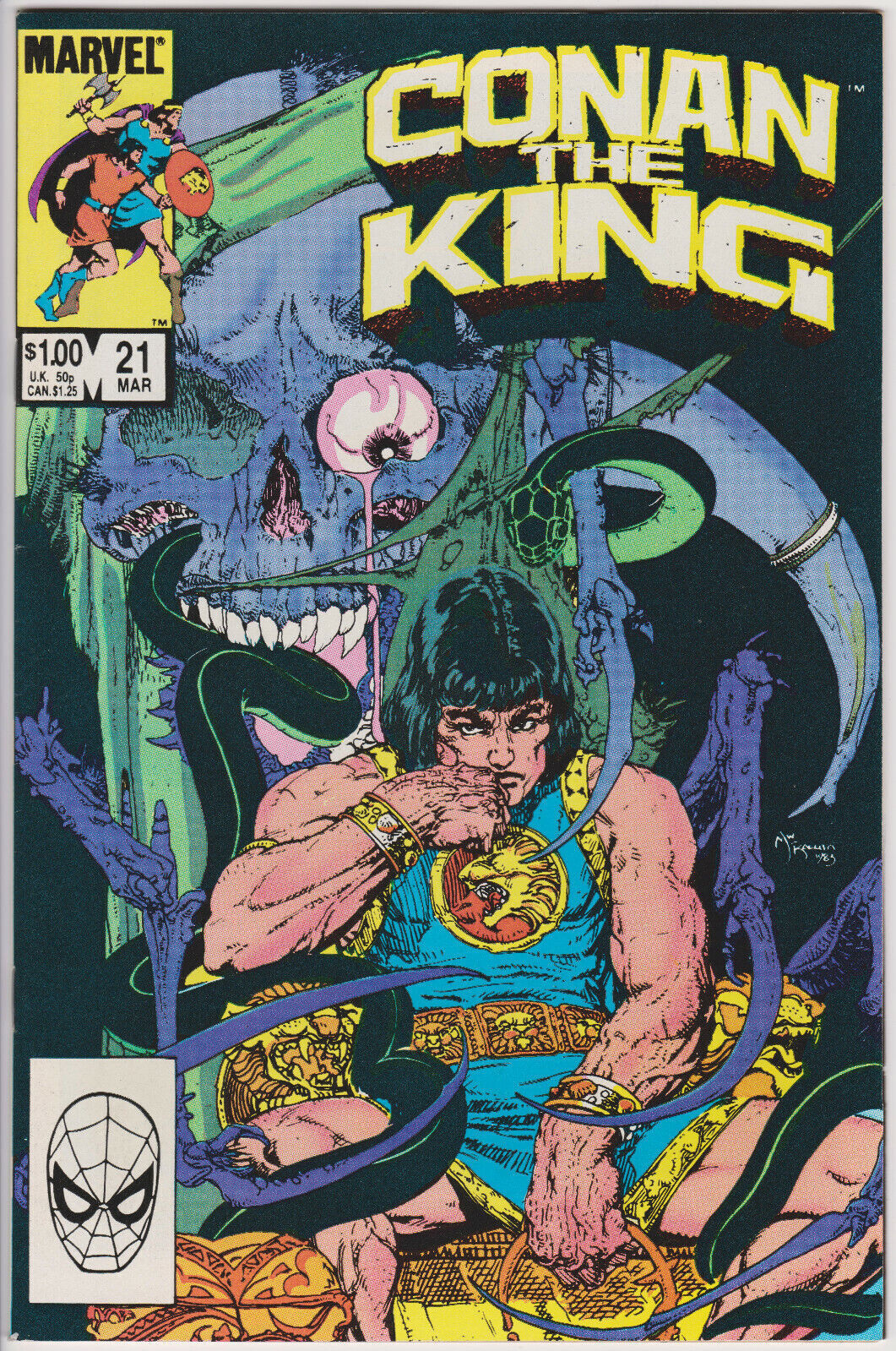 Conan the King #21 (1984-1989) Marvel Comics
