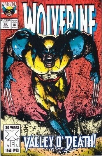 Wolverine (1988) #67 Direct Market FN. Stock Image