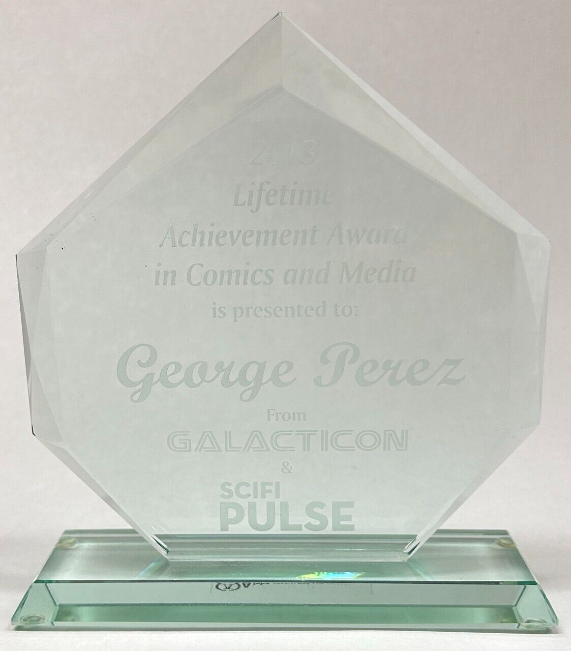 George Perez Collection Displayed in Studio ~ Lifetime Achievement Award