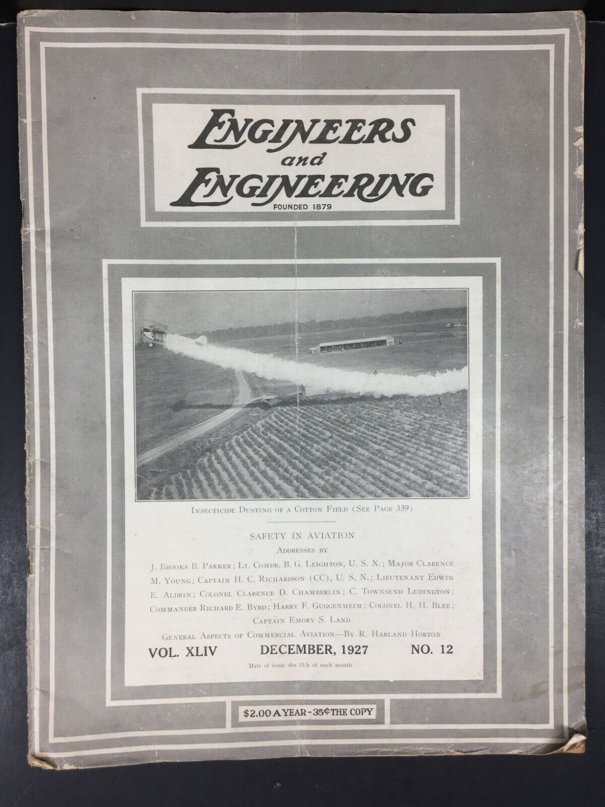 Vintage 1927 Engineers and Engineering Magazine Aeronautical Aviation Air Safety