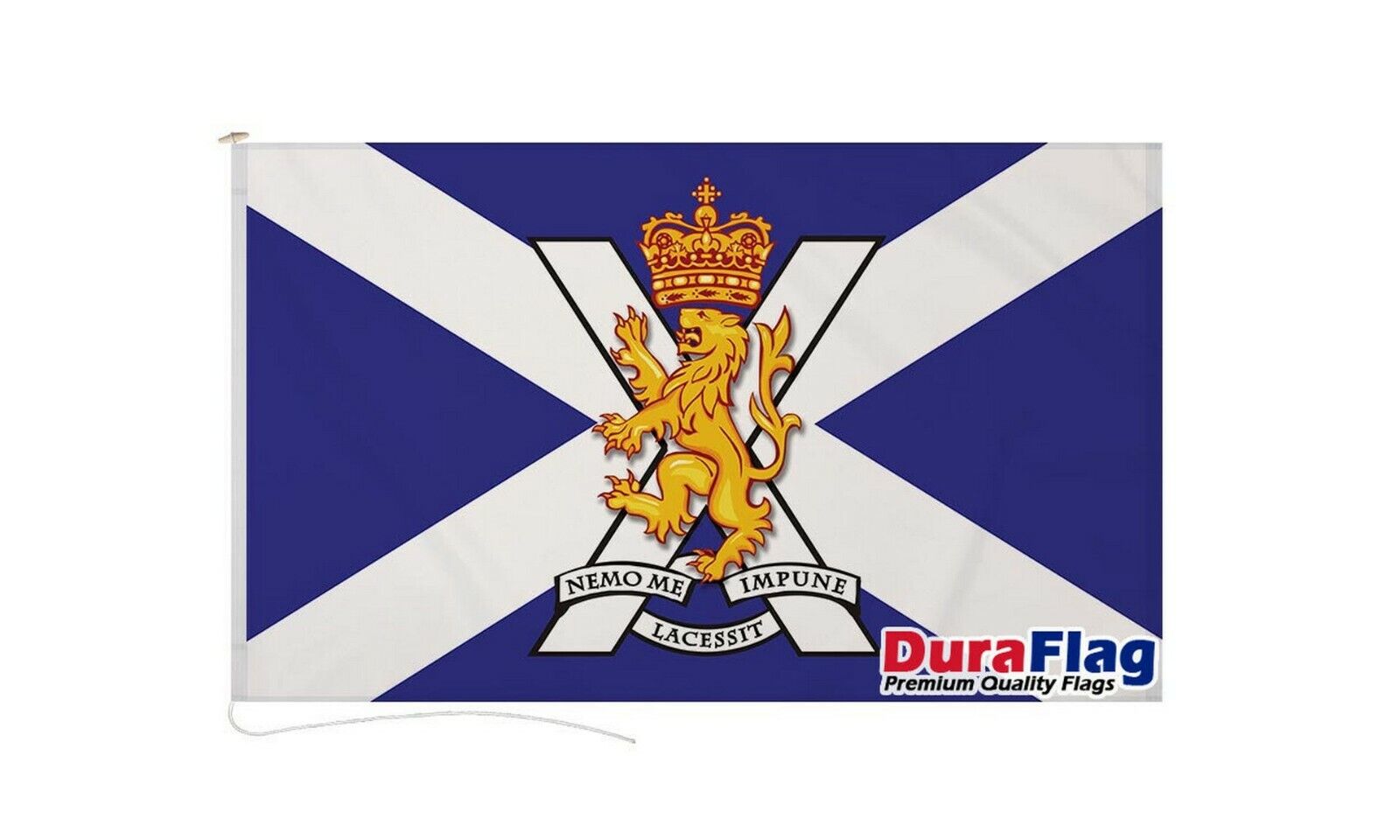 ROYAL REGIMENT OF SCOTLAND DURAFLAG 150cm x 90cm QUALITY FLAG ROPE & TOGGLE