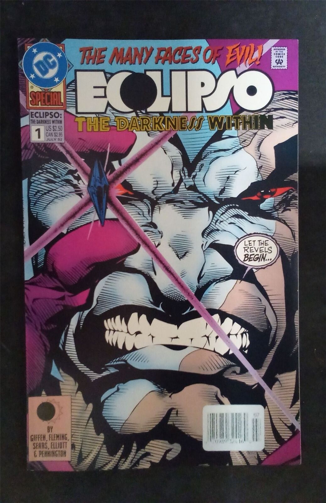 Eclipso: The Darkness Within #1 1992 dc-comics Comic Book 