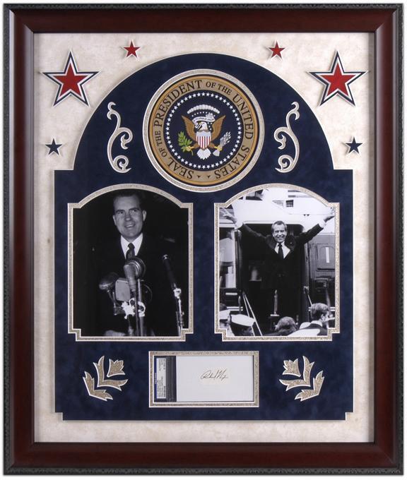 Richard Nixon U.S. Presidents 8x10 Historical Plaques and Collage