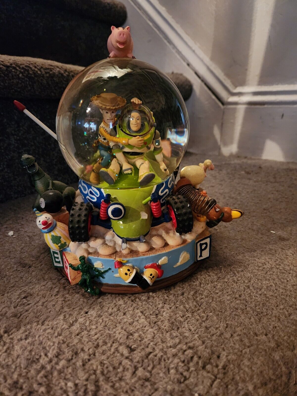 1998 Toy Story You Got A Friend In Me Musical Snow Globe