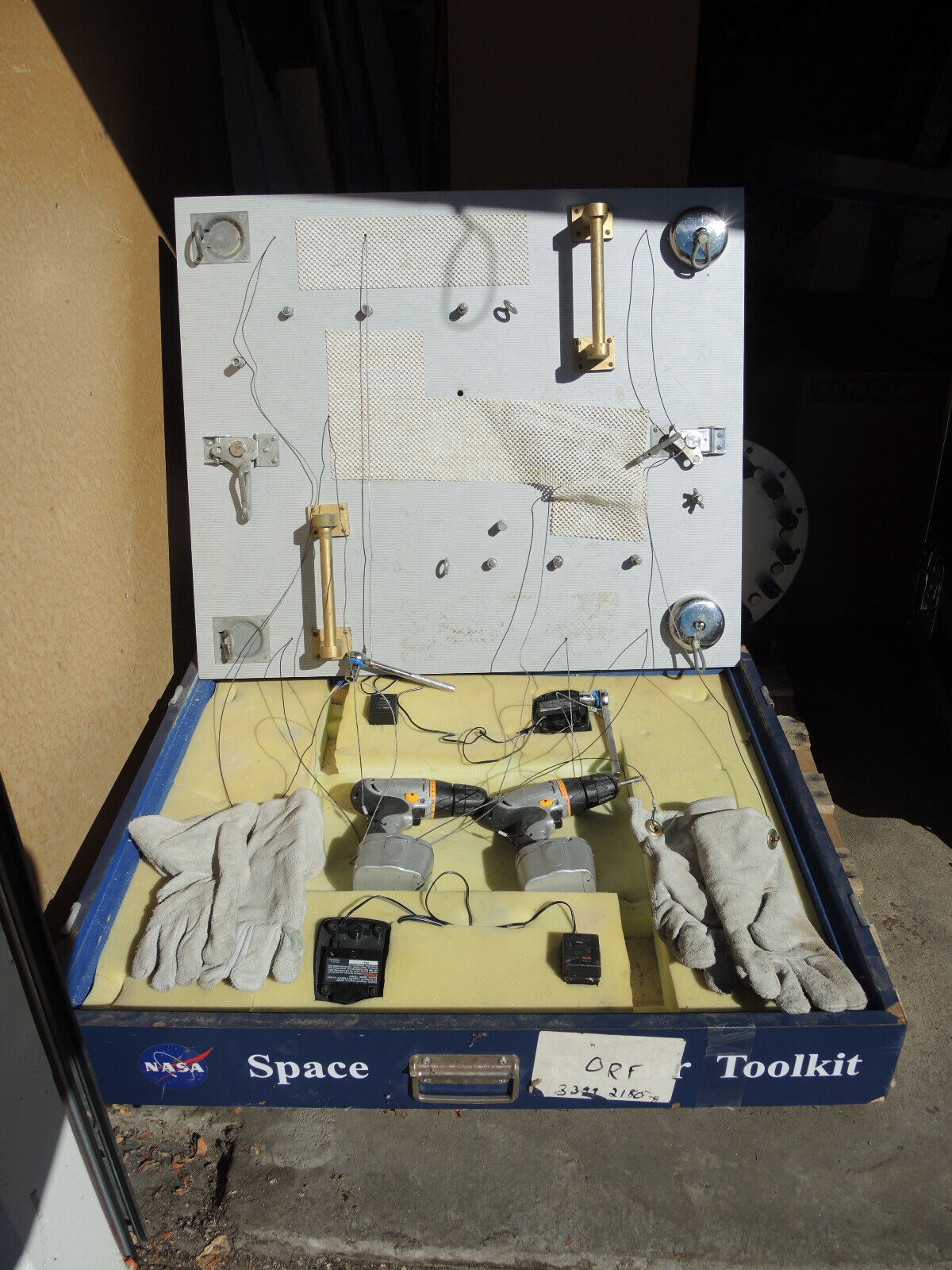 NASA Owned Space Tool Repair Kit, Unusual Educational Display in Case