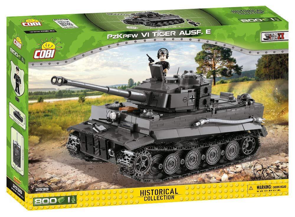 Cobi Historical Collection #2538 Tiger I Type E Tiger I Ausf.E (WWII German Army