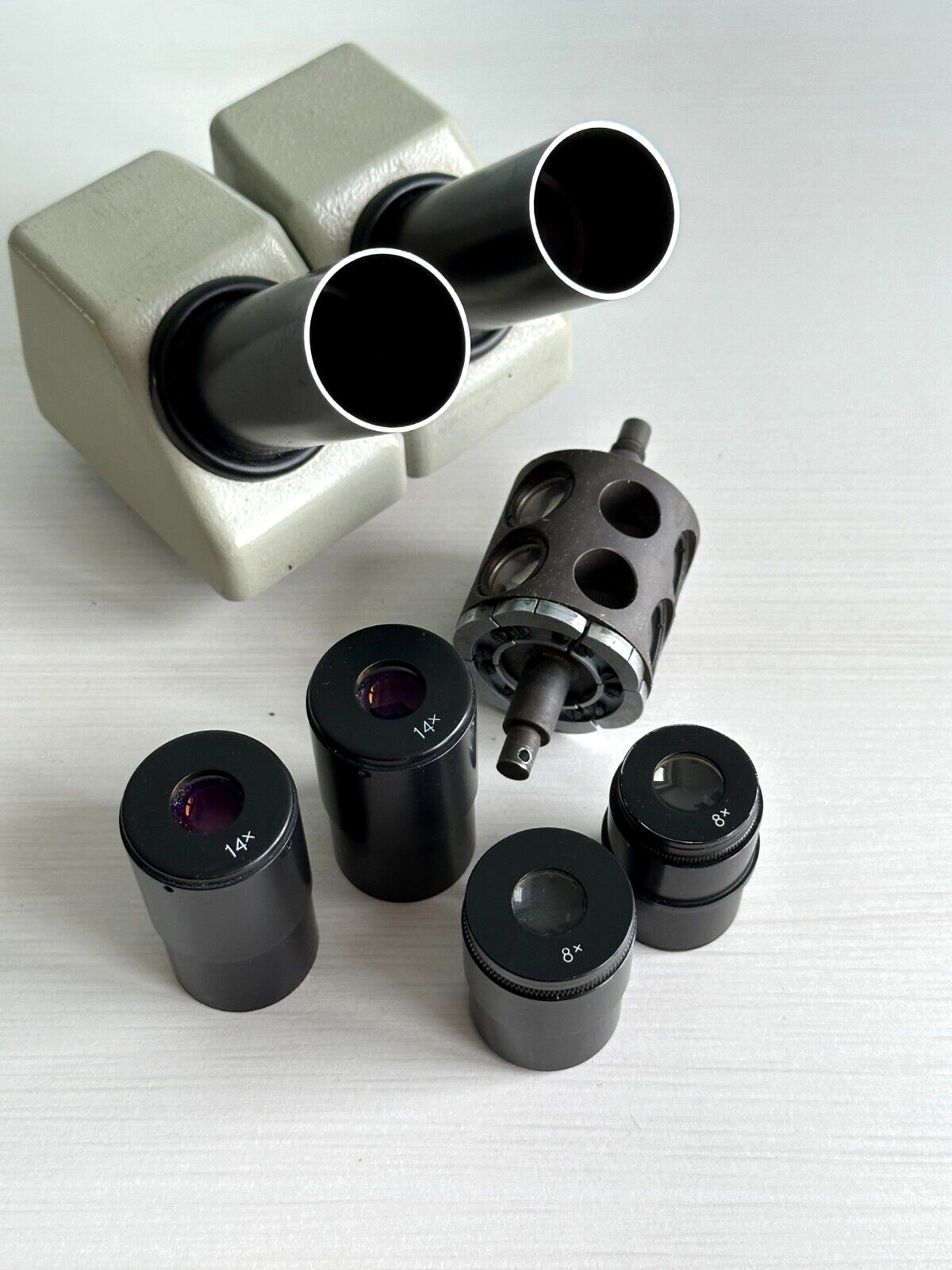 spare parts for MBS microscope USSR eyepiece lens 14x 8x