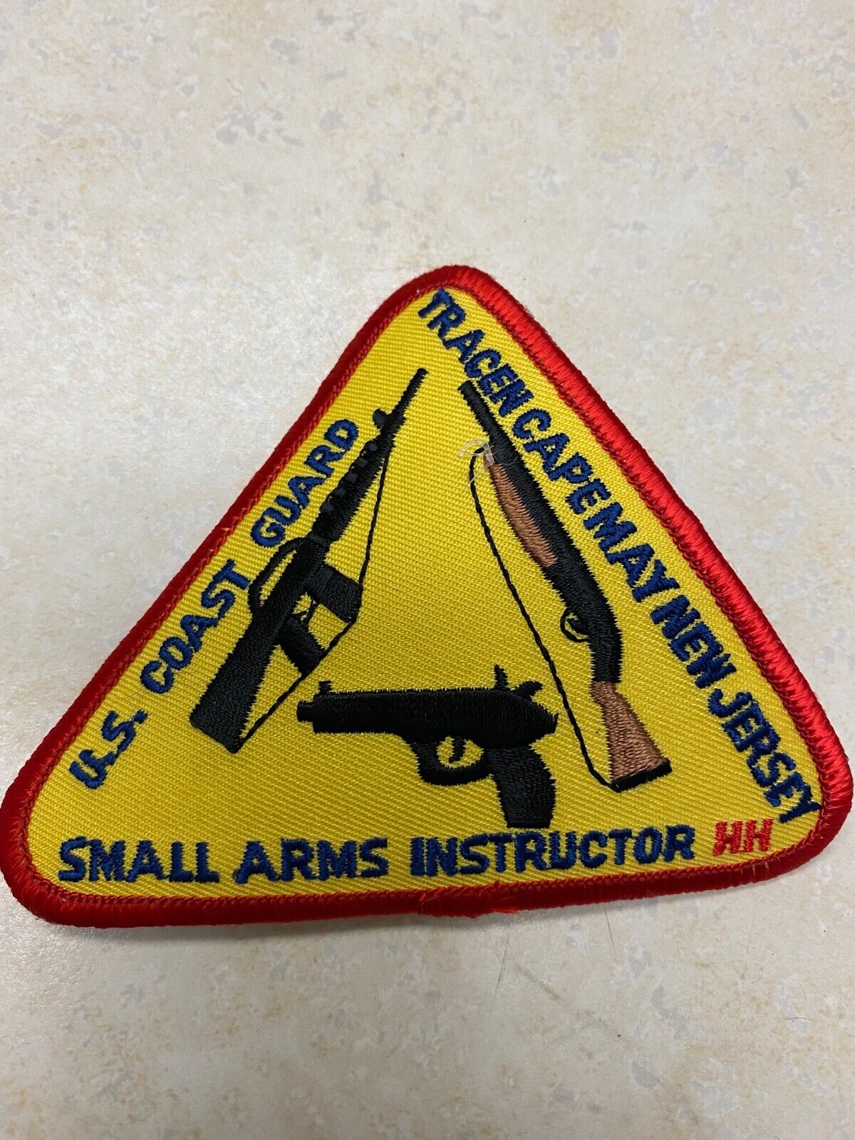 US Coast Guard USCG Small Arms Instructor New Jersey Patch