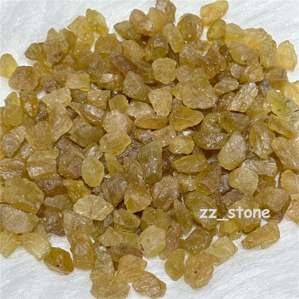100g Natural Yellow Apatite Raw Gemstone Rough Stone Crystal Specimen MINI Size