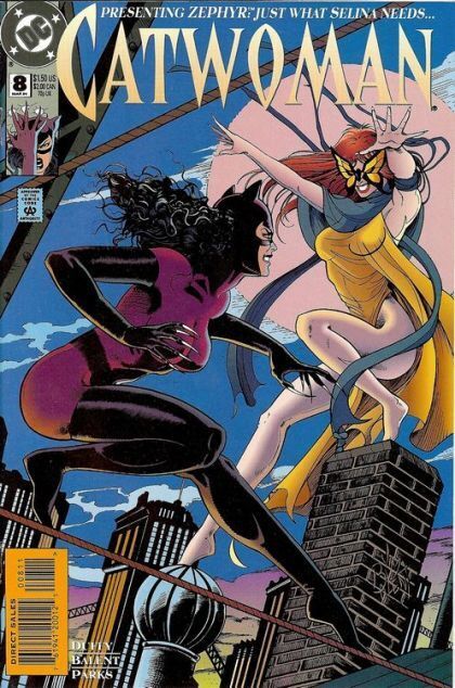 Catwoman #8 (1994) 1st app. of Zephyr in 9.4 Near Mint