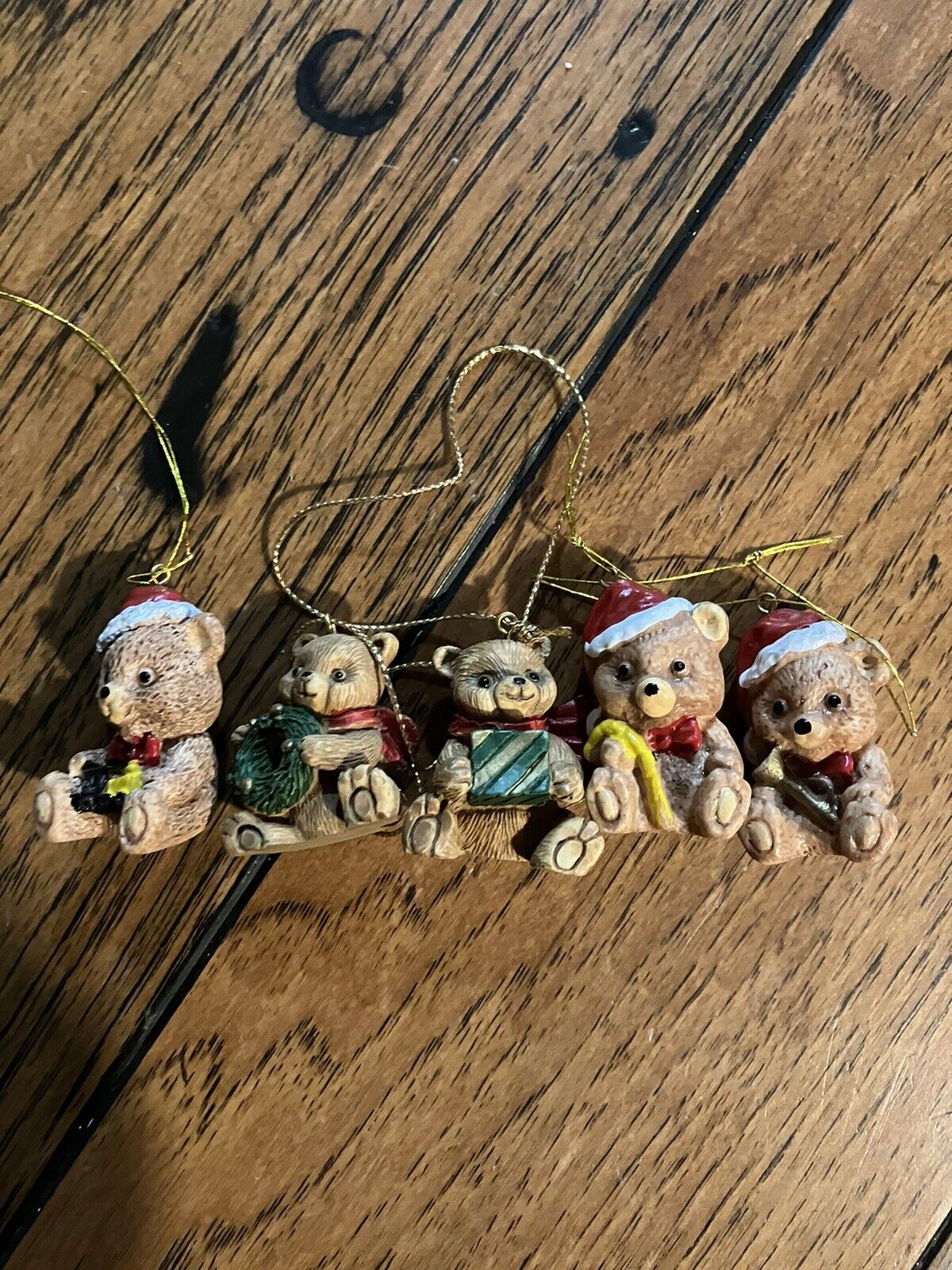 barely bears ornaments
