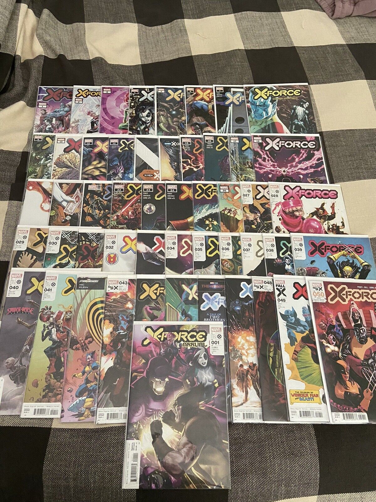 X-Force #1-50 Complete Set (2019-2024) Marvel Comics 