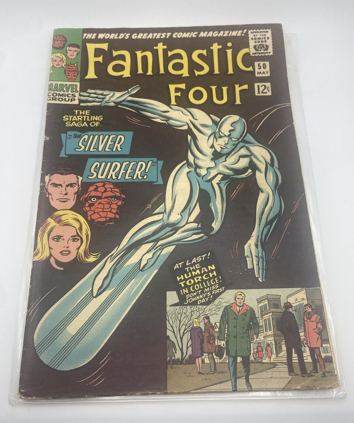 Fantastic Four May #50 1966 Silver Surfer