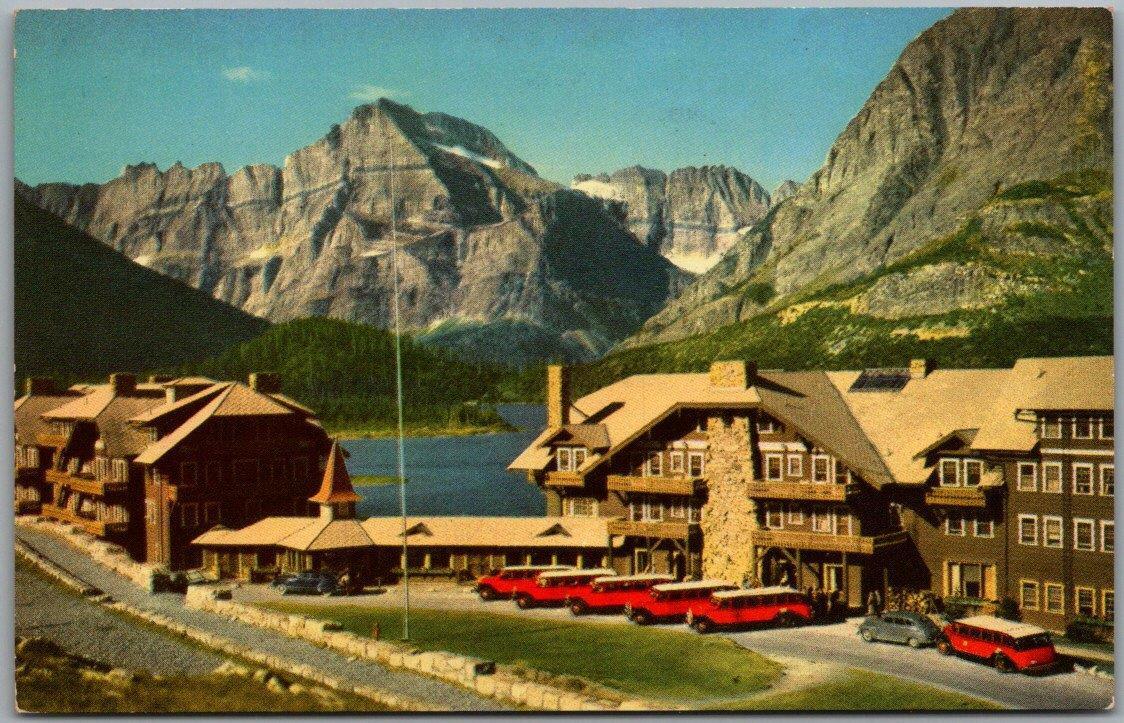 1950s GLACIER NATIONAL PARK Postcard 