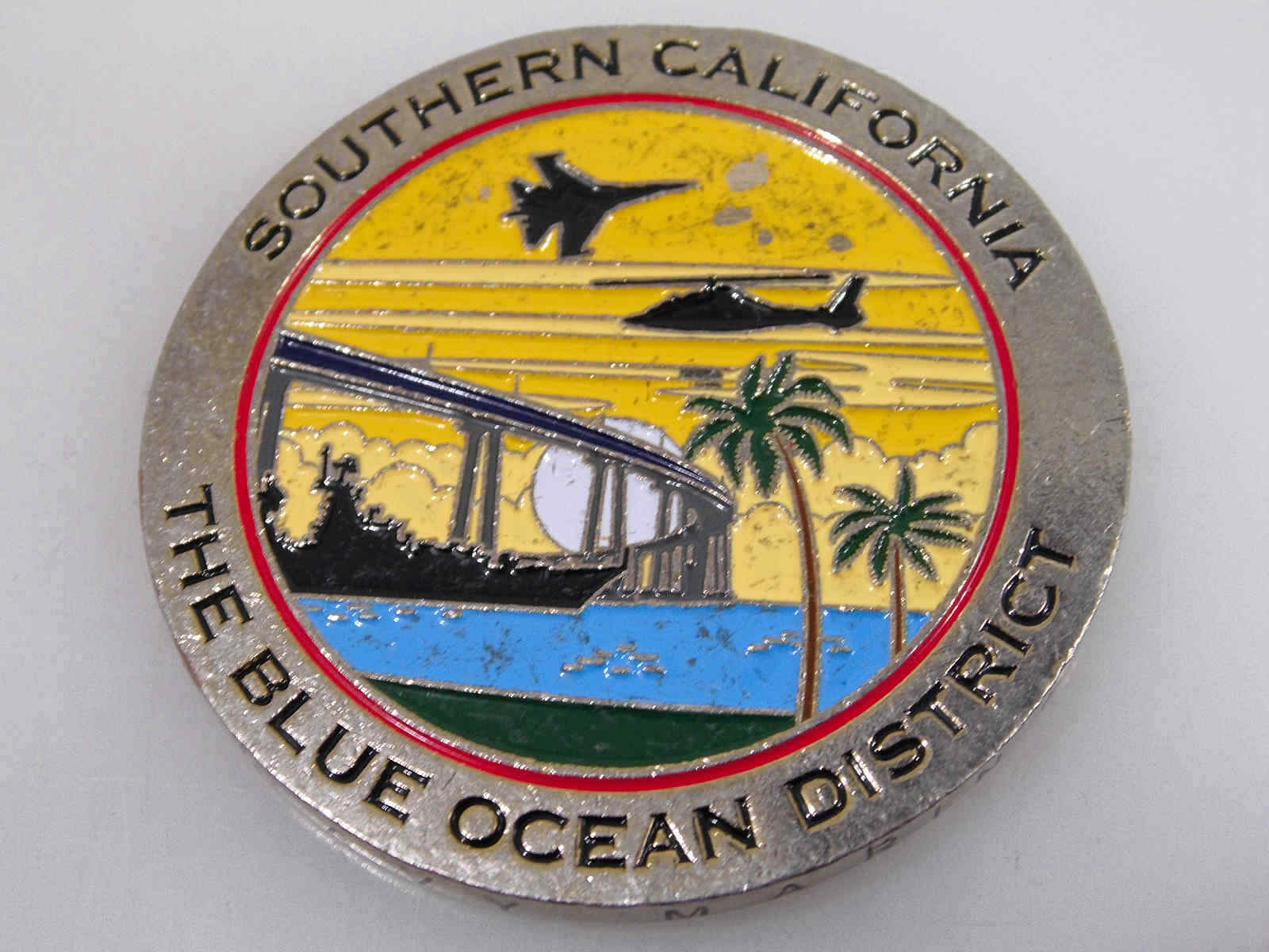 SOUTHERN CALIFORNIA BLUE OCEAN DISTRICT FIRST COMMAND CHALLENGE COIN
