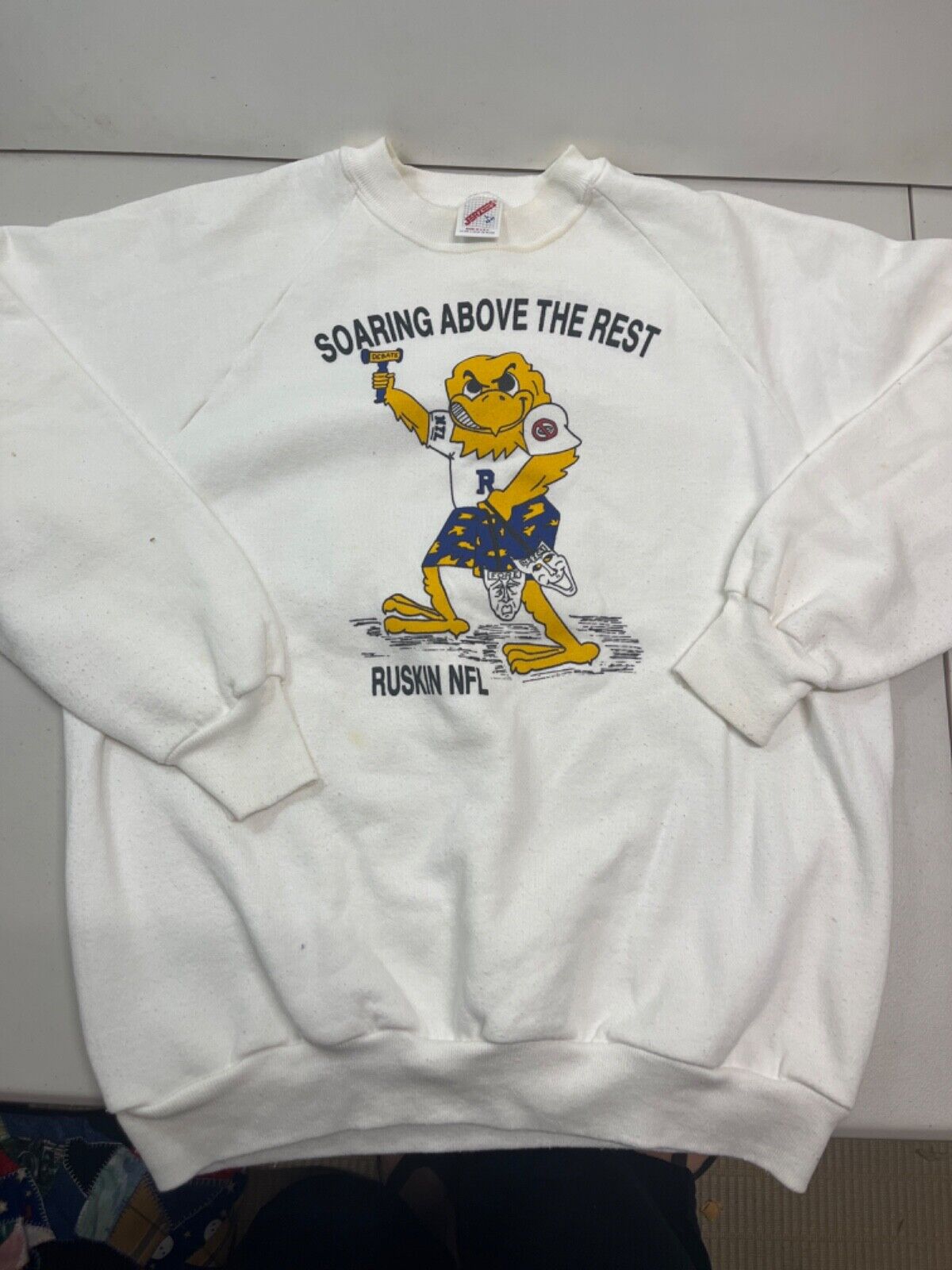 Vintage Ruskin High School Kansas City Mo National Forensic League Sweatshirt