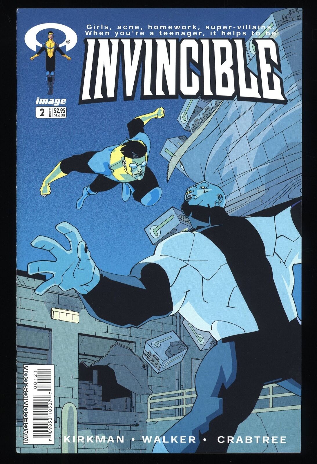 Invincible #2 VF 8.0 1st Robot Rex Plode, Atom Eve and Dupli-Kate Image 2003