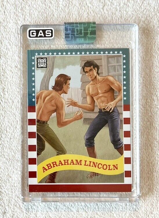 G.A.S. Abraham Lincoln /20 SSP HOLO 2023 GAS Trading Cards #1 SSP