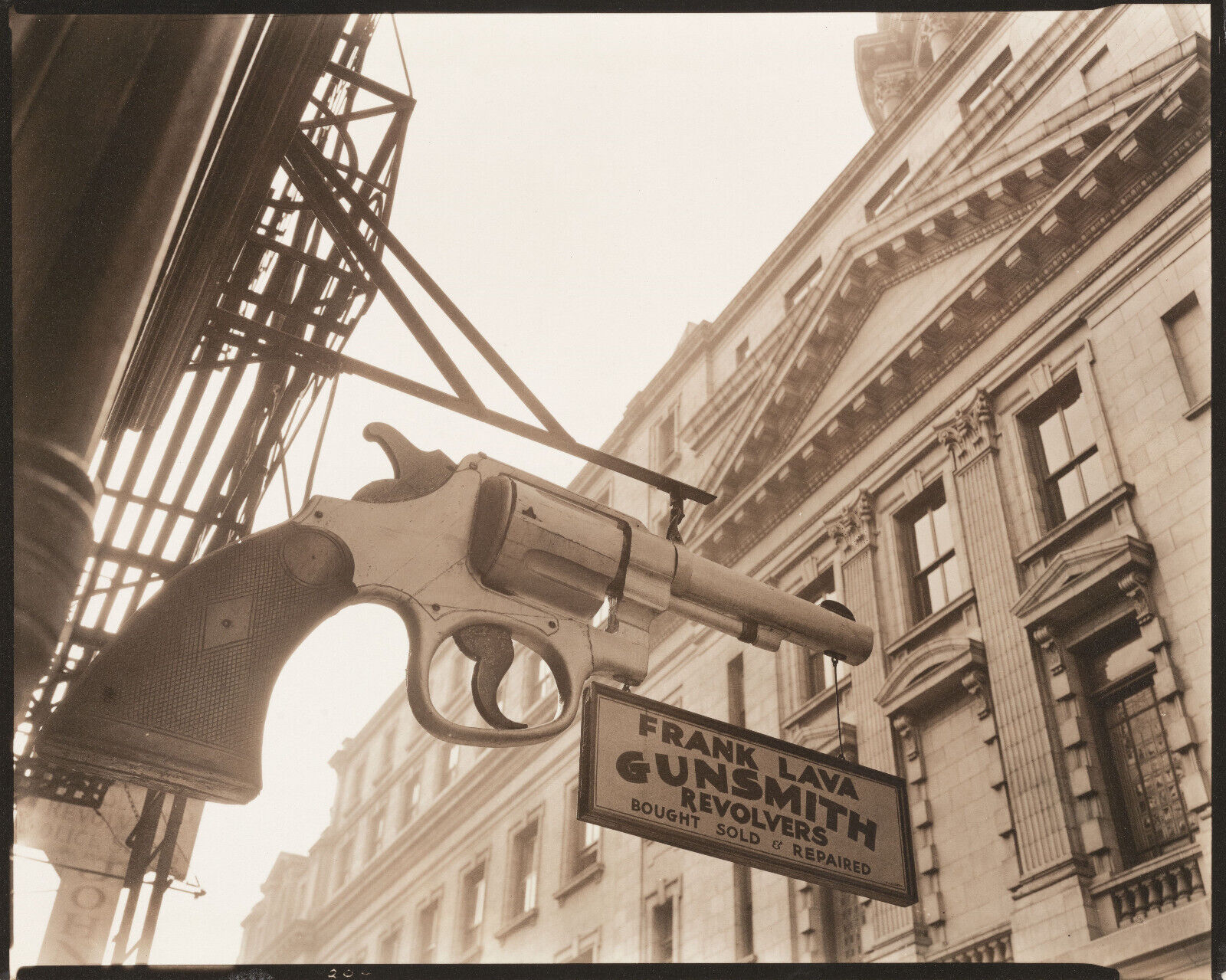 New York City 1937 Photo Gunsmith and Police Dep, 6 Centre Market Pl 58495111