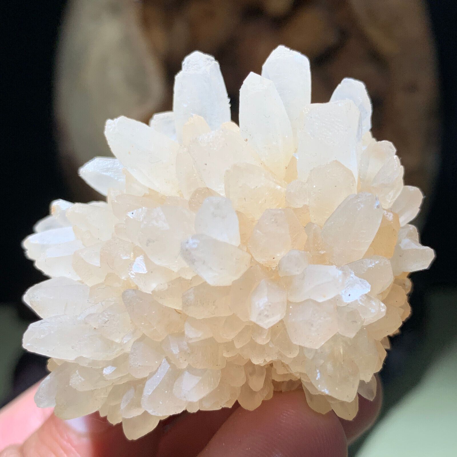 Newly discovered natural rare sheet calcite mineral specimen/C​hina-D654