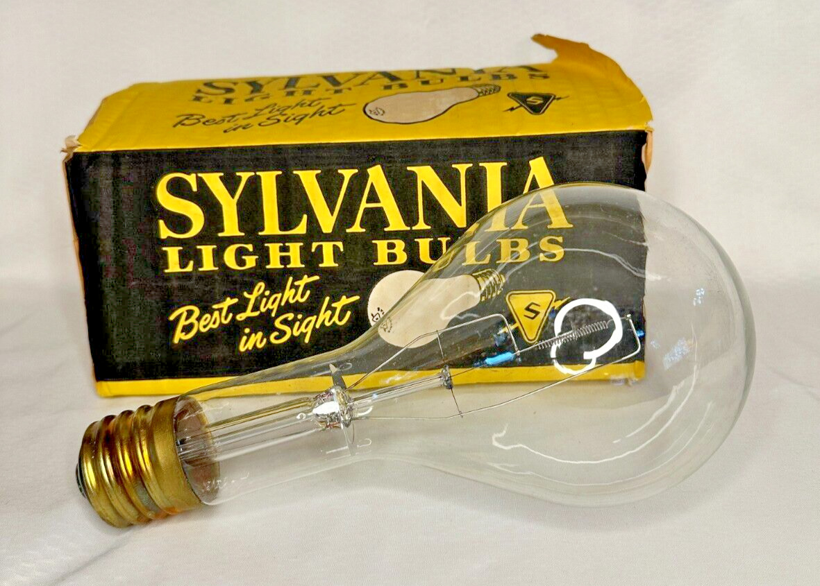 Vintage Sylvania 500 Watt Mogul Base Light Bulb PS3578  6 Available  #3090