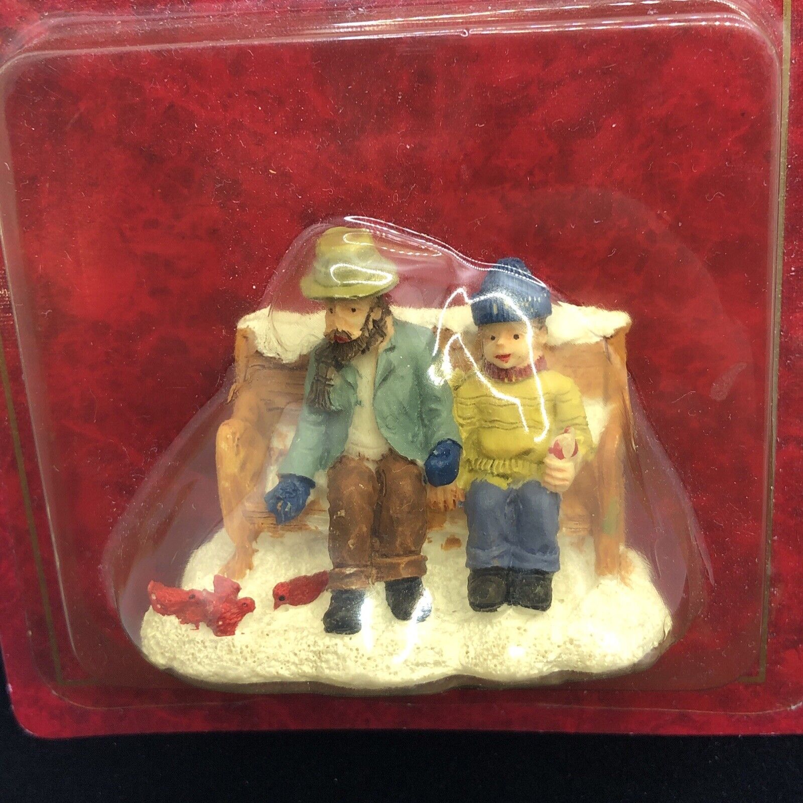 Vintage 1990s MERRYBRITE Miniature Christmas Figurine NOS #155276