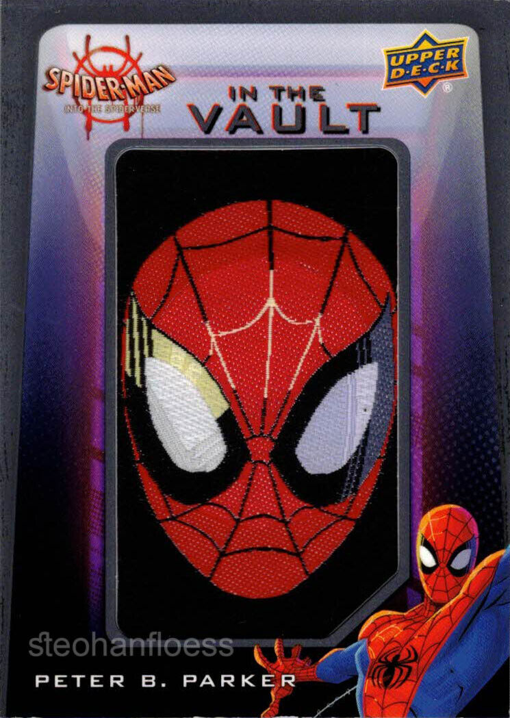Spider-Man into the Spider-verse In the Vault Mask Patches You the Card Pick