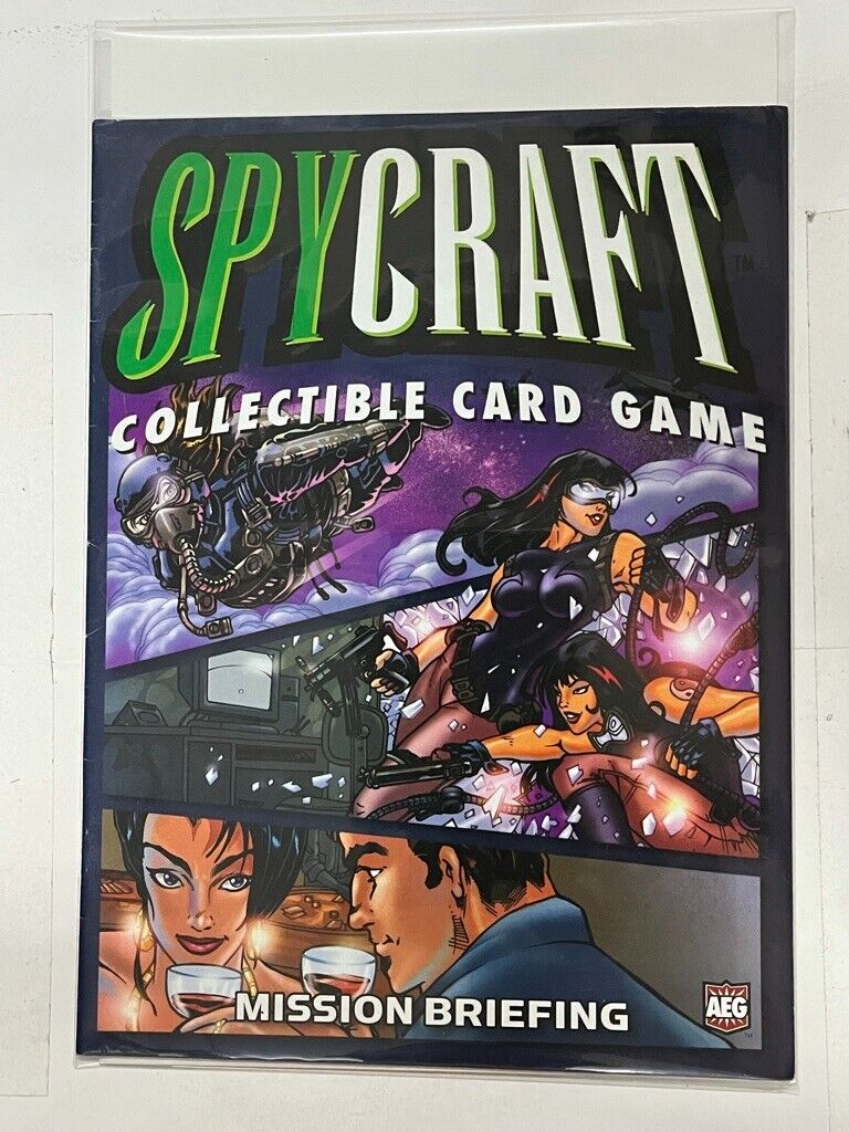 Spycraft Collectible Card Game-Mission Briefing 2004-AEC-16 pages-card game i...