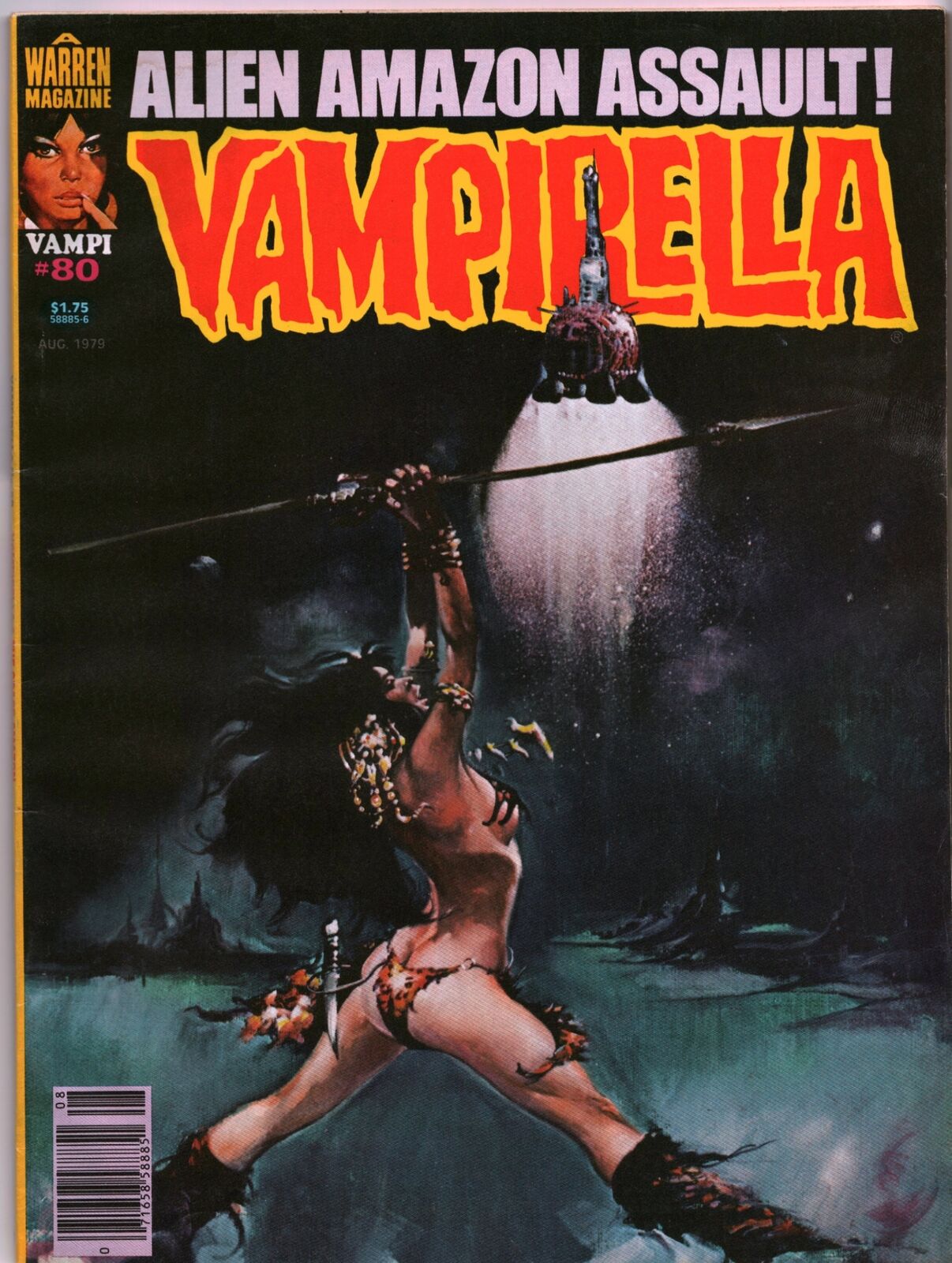 Vampirella #80 August 1979 Comic Book Warren Publishing